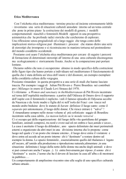 Etica mediterranea - Università degli Studi di Trieste