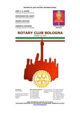 Notiziario n. 14/2014-2015