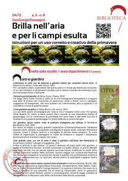 versione pdf - Biblioteca San Giorgio, Pistoia