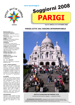 parigi - EPCOT- Tour Operator