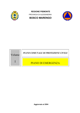 Volume 1 - Comune di Bosco Marengo