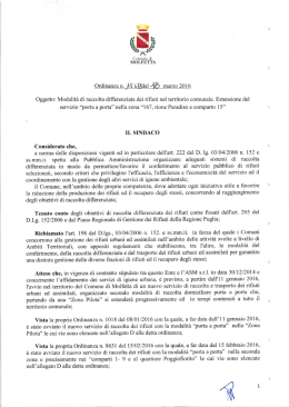 Scarica Allegato - Comune di Molfetta