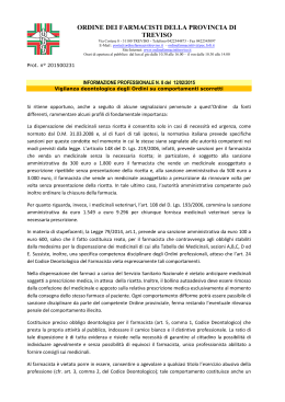 8-2015 Vigilanza deontologica degli Ordini