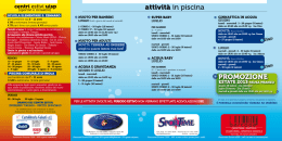 Opuscolo estivo 2013