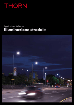 Illuminazione stradale