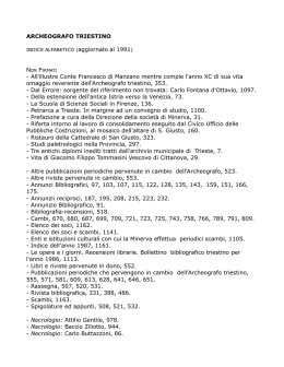 vai - Comune di Trieste