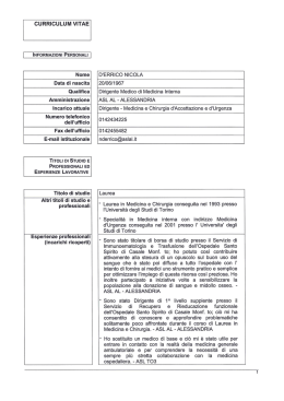 curriculum vitae