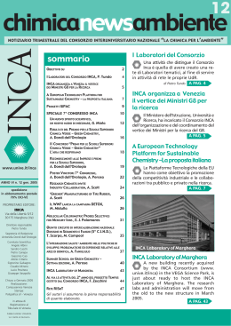 INCA NEWS 12 - Consorzio Interuniversitario Nazionale "La