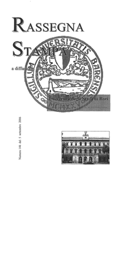 Page 1 Page 2 2| UFFICIO RAPPORTI CON GLI ORGANI DI