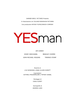 Scarica il pressbook completo di Yes Man