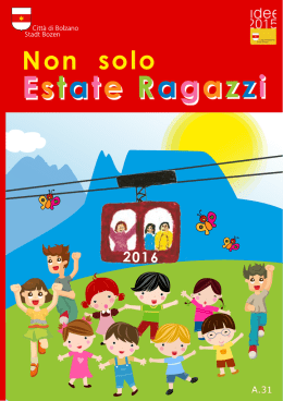 Non solo Estate Ragazzi 2016