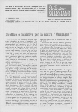1(úw-W MLESIANO - Bollettino Salesiano