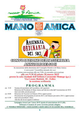 MANO AMICA