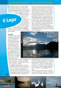 impaginato opuscolo turistico