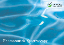 spettroscopia fotoacustica