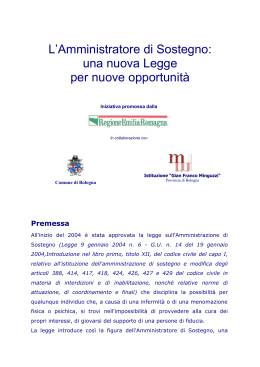Presentazione Iniziativa  - Istituzione Gian Franco Minguzzi