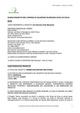 Scarica il testo in formato pdf - Stiamo cambiando il mondo