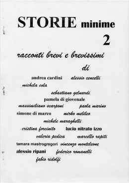 Storie minime 2