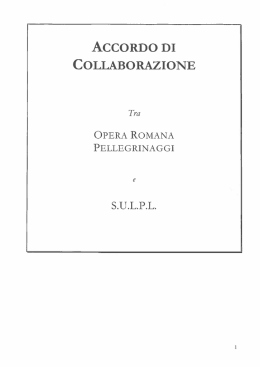 Convenzione SULPL