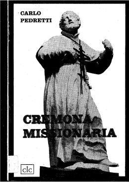 Cremona Missionaria - Diocesi di Cremona