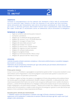 Scheda stampabile in A4