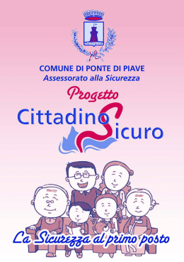 Scarica la brochure - Comune Ponte di Piave