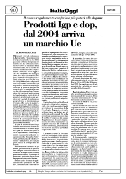 Rassegna Stampa - Antonio de Cicco.it