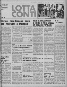 lezioni - Non tornano i conti MENTR&middot;E MACSTIOFAIN` er Andreotti e