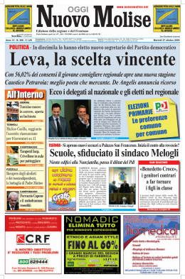 Scuole, sfiduciato il sindaco Melogli