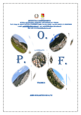 P.O.F. 2014-2015 VOL. 2 - iccastellumberto.gov.it