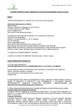 &ldquo;Giovani impegnati per la promozione della cultura