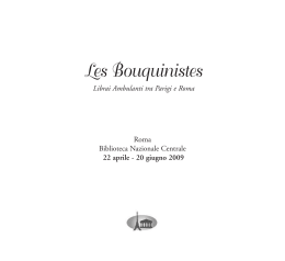 Les Bouquinistes - museo parigino a roma