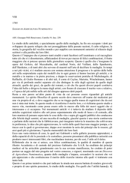 Saggio di Agricoltura Numismatica