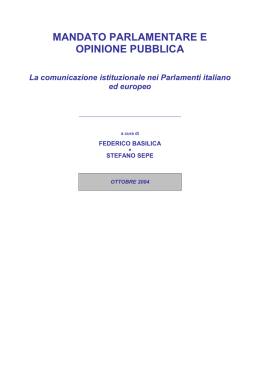 Vai al report della ricerca - Scuola Nazionale dell`Amministrazione