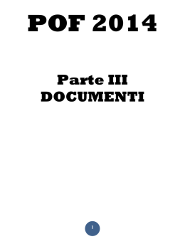 Parte 3 i Documenti del Pof