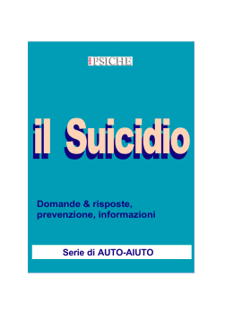 Il suicidio