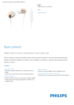 Product Leaflet: Cuffie auricolari oro con microfono
