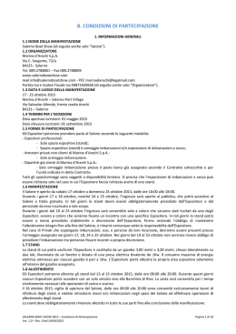 Visualizza regolamento