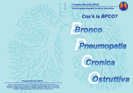 Cos`è la BPCO - progetto GOLD