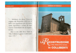 La ricostruzione della chiesa di S.Lorenzo in