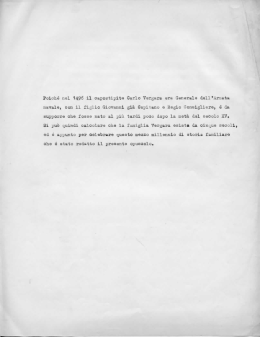 I Vergara Caffarelli - Cenno storico
