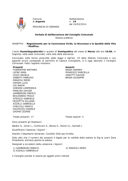 File PDF - Comune di Argenta