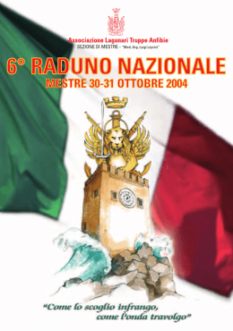 Libretto 6&deg; Raduno Nazionale ALTA