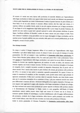 nuovi libri per il neerlandese in italia: la storia di sei ristampe