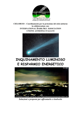 Inquinamento Luminoso L.R.Friuli V.G. 15/07