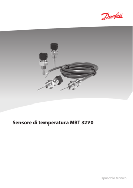 Sensore di temperatura MBT 3270