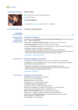 Curriculum - sanpolocalcio.it