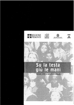 Su la testa gi&ugrave; le mani. Manuale contro le molestie e il mobbing