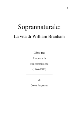 La vita di William Branham