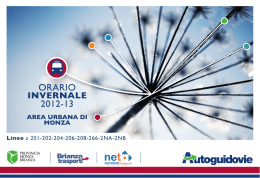 orario 2012-13 - Nord Est Trasporti